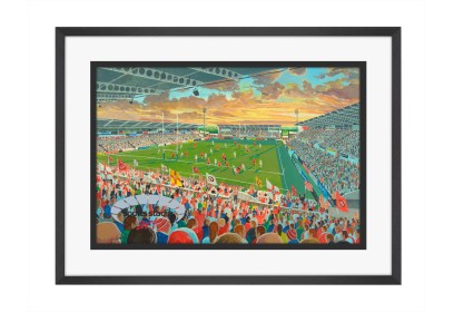 Ravenhill Stadium Fine Art Print - Ulster Rugby Union